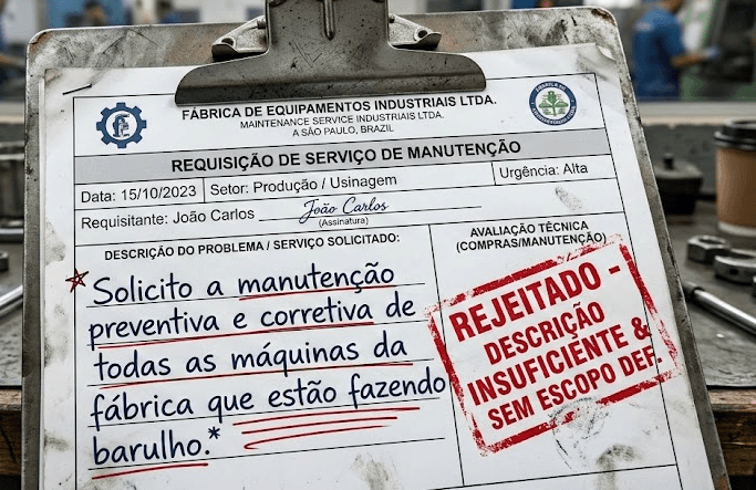 Requisição de serviço típica